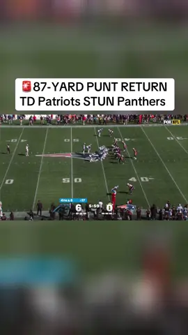 87-YARD PUNT RETURN TD 🔥 Patriots STUN Panthers #nfl #football #nfllive #firsttake #espn #sports #sportclipz   #nflhighlights #nfldebate #nfltalk #SportsNews #nflanalysis   #sportsedit #sportsviral #trending #viral #shorts #reels   #fyp #foryou #foryoupage #fypppppppppppppppppppppppp #fypage  #Patriots #PatsNation #PatriotsFootball #Panthers #KeepPounding   #SpecialTeams #PuntReturn #87Yards #GameChanger #NFL2025   #PatriotsHighlights #electricplay #bigreturn #gamedaymoment #Foxborough  #week4 