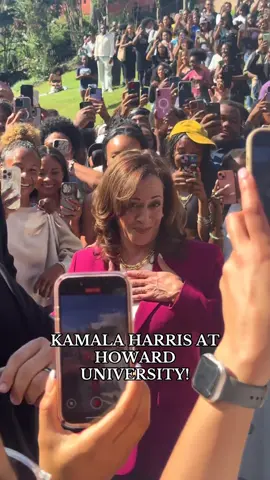 Thanks Kamala for this beautiful message 💙 #kamalaharris #speech #fyp #vicepresident #howard 