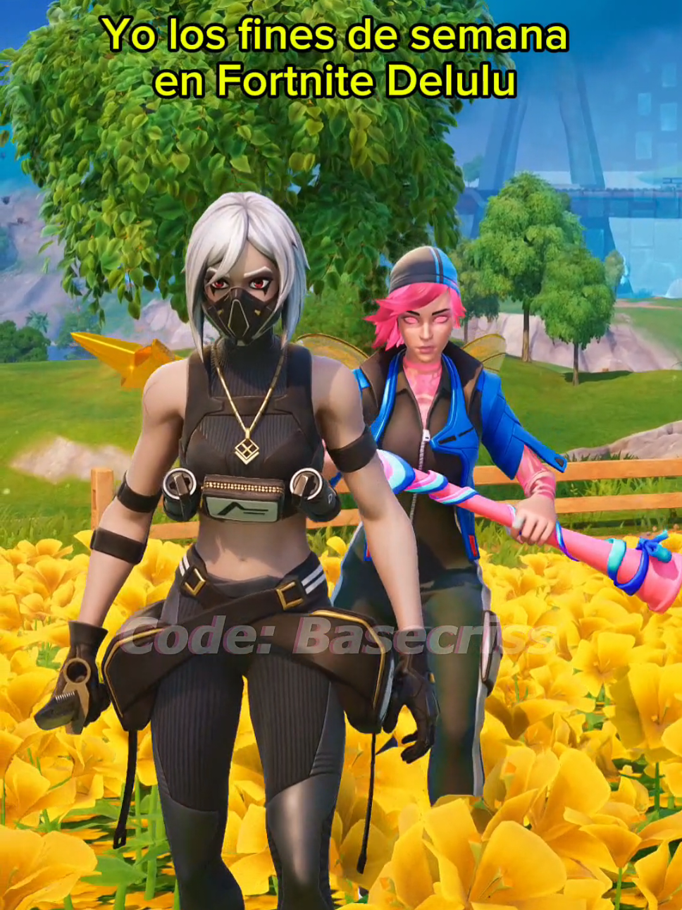 Solo mira las Flores @KatoJacks 😭 #fortnite #delulu #humor #fortnitememes #basecriss 
