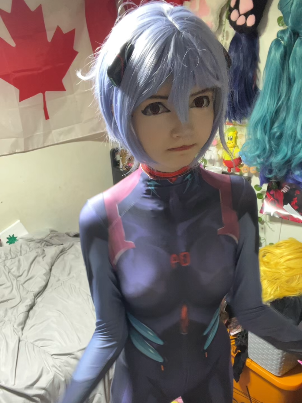 weekend over #evangelion #cosplay #cosplayer #rei 