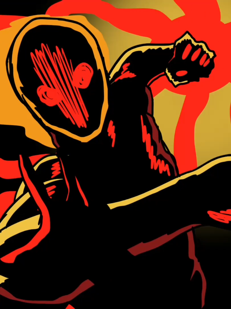 Sakuga animation practice 8 ( entity ??? Vs Scarlet Fury) #fight #animation #sakuga #impactframes #fyp 