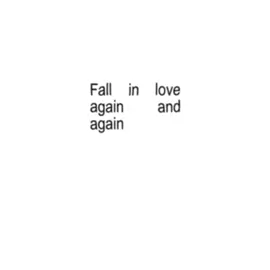 Fall in love again and again #lyric #song #fallinlove #lovesong #viral 