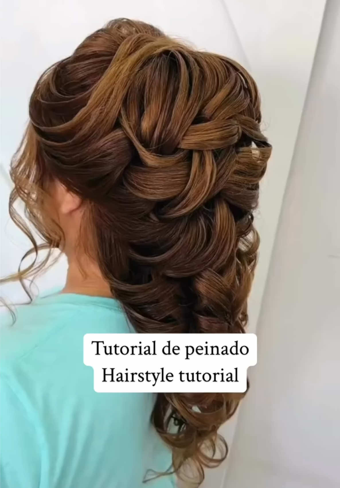 Tutorial de peinado ✨ Hairstyle Tutorial ✨ #hairstyletutorial  #hairstyle #peinadosfaciles #peinadora #academy          