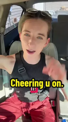 I AM UR TIKTOK CHEER LEADER. KEEP GOING!! 