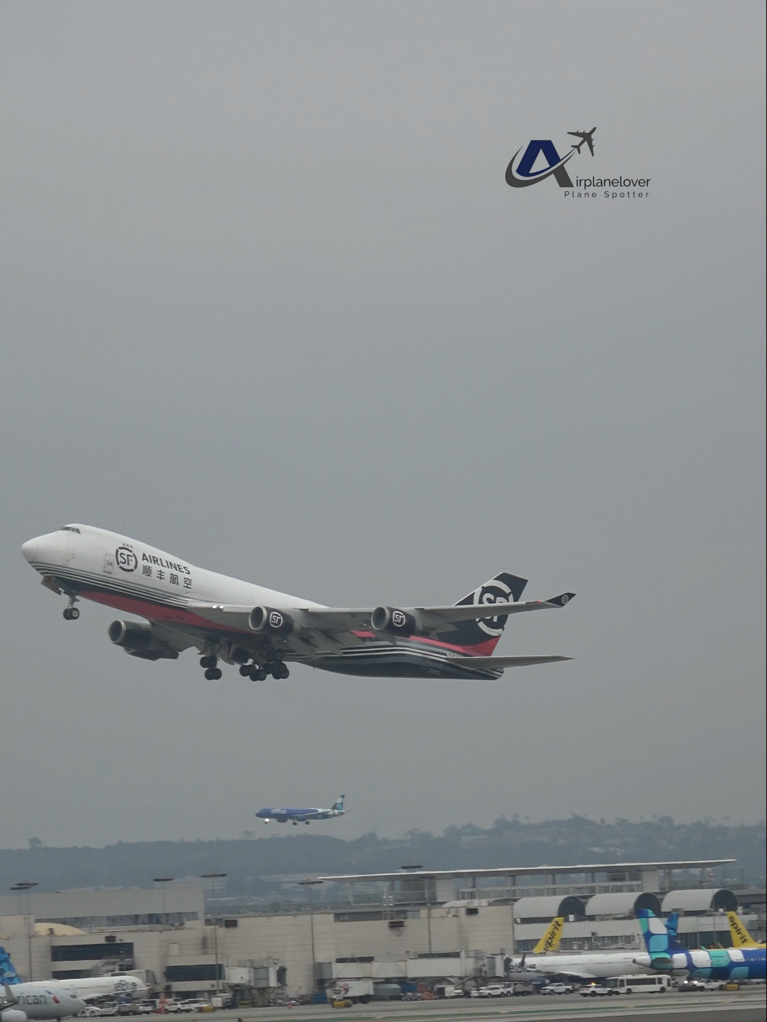 *SF AIRLINES* | Boeing 747-467F(ER) | departure from LAX #lax #losangeles #boeing #b747 #b747lovers #planespotting #avgeek #aviationlovers #aviationgeek #aviation #aviationtiktok #aviationdaily #planes #planespotter #aviationlife #plane #losangelesairport