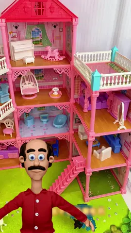Casinha de boneca Opção de presente de dia das crianças