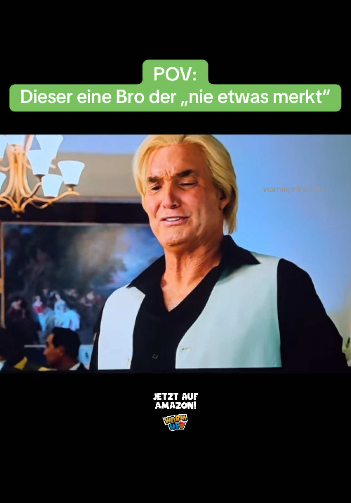 Keine Ahnung mit wem 