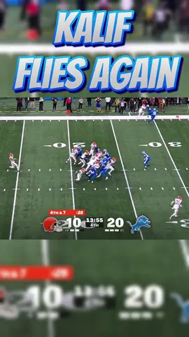 KALIF RAYMOND IS A HUMAN HIGHLIGHT 🔥⚡️ 65-yard punt return TD & climbing the franchise history books! 🦁 #OnePride #NFL #DetroitLions #touchdown