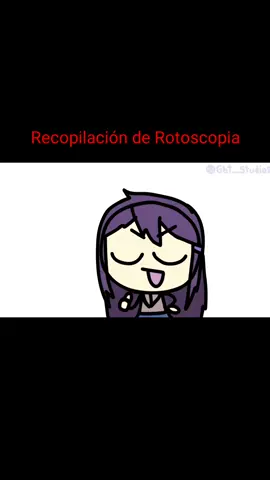 Recopilación de rotoscopia#elclubp #foryou #fyp #yuri #sayori 