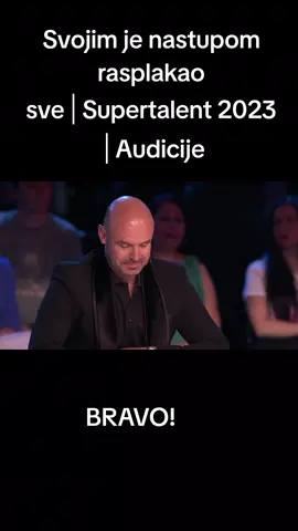 Svojim je nastupom rasplakao sve│Supertalent 2023 │Audicije #gottalent #supertalenthrvatska #supertalenthr #audition #novatv 