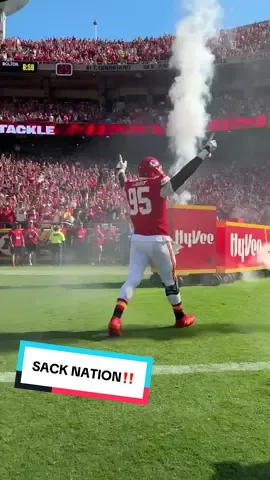 SACK NATION IS HERE. #chiefs #chiefskingdom #kansascity #chrisjones #nfl 