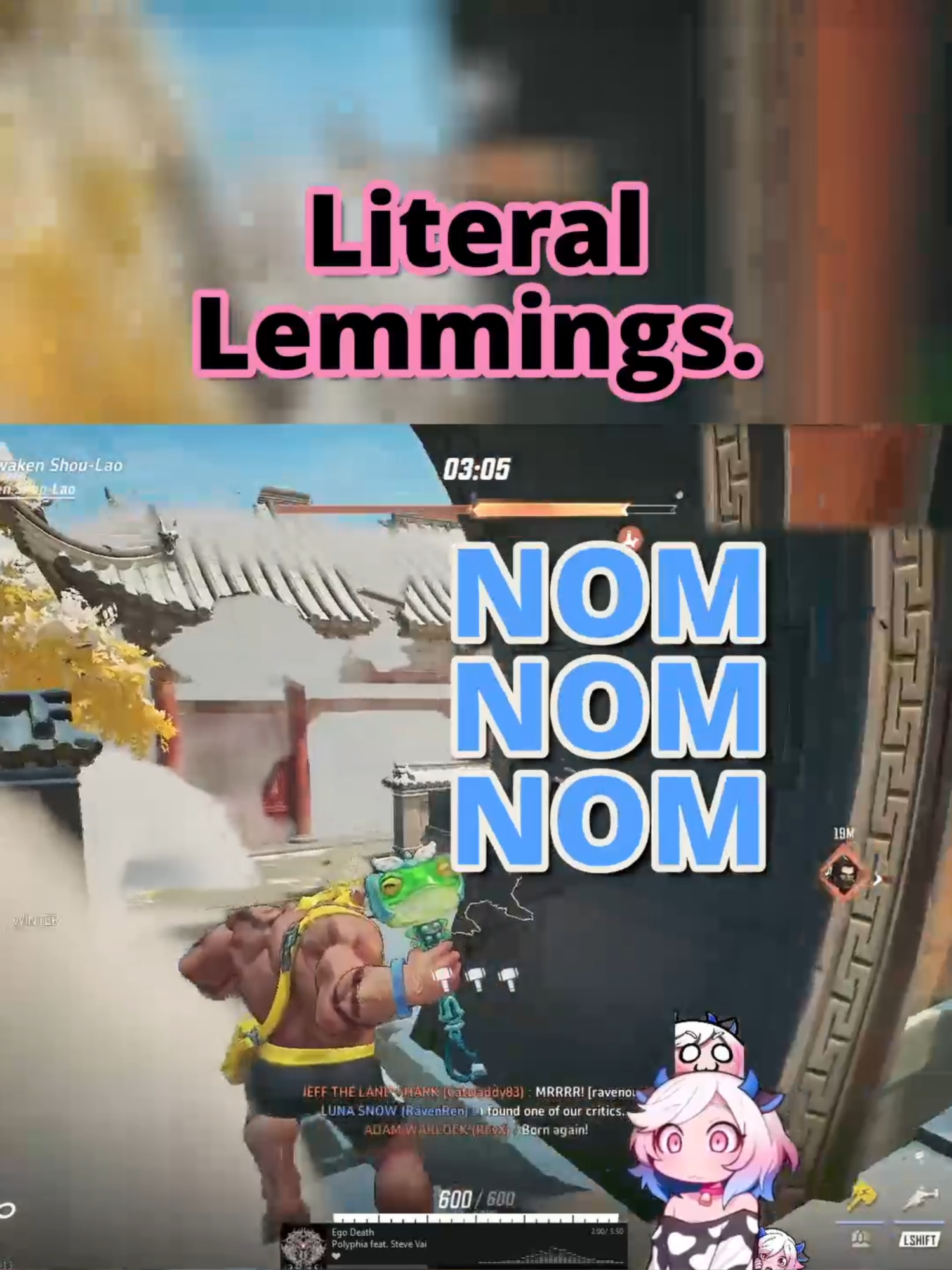 They both tried to take me out with them and they both failed lmfao what is this video game. Twitch.tv/DerpyMoobu #marvel #rivals #thor #gameplay #twitch #clip #derpy #moobu #swimsuit