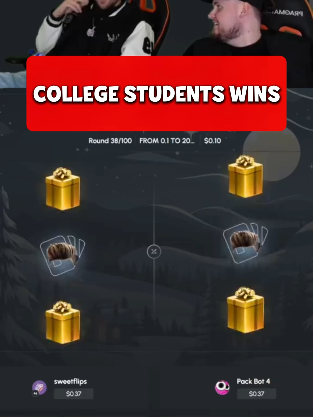 COLLEGE STUDENTS WINS