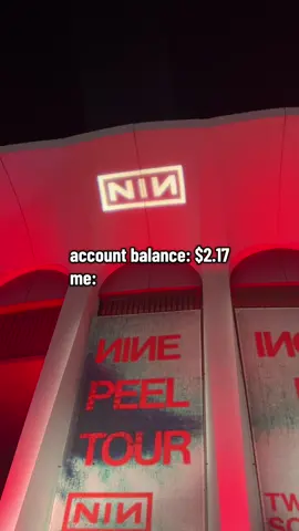 money comes and goes but concert experiences don’t. 🙂‍↕️ #concert #nineinchnails #nin #concerttok 
