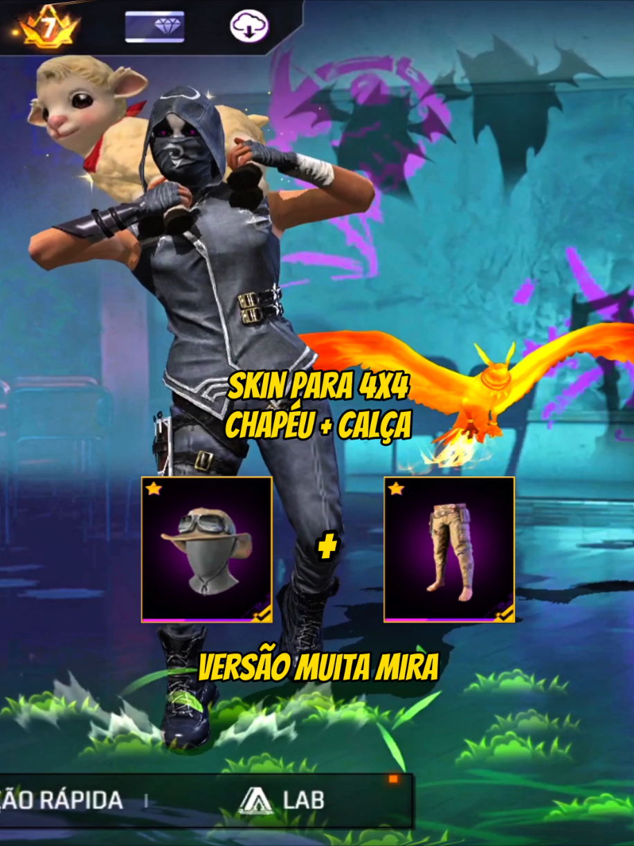 skin para 4x4 chapéu+calça #skinpara4x4 #muitamira #aventureiro 