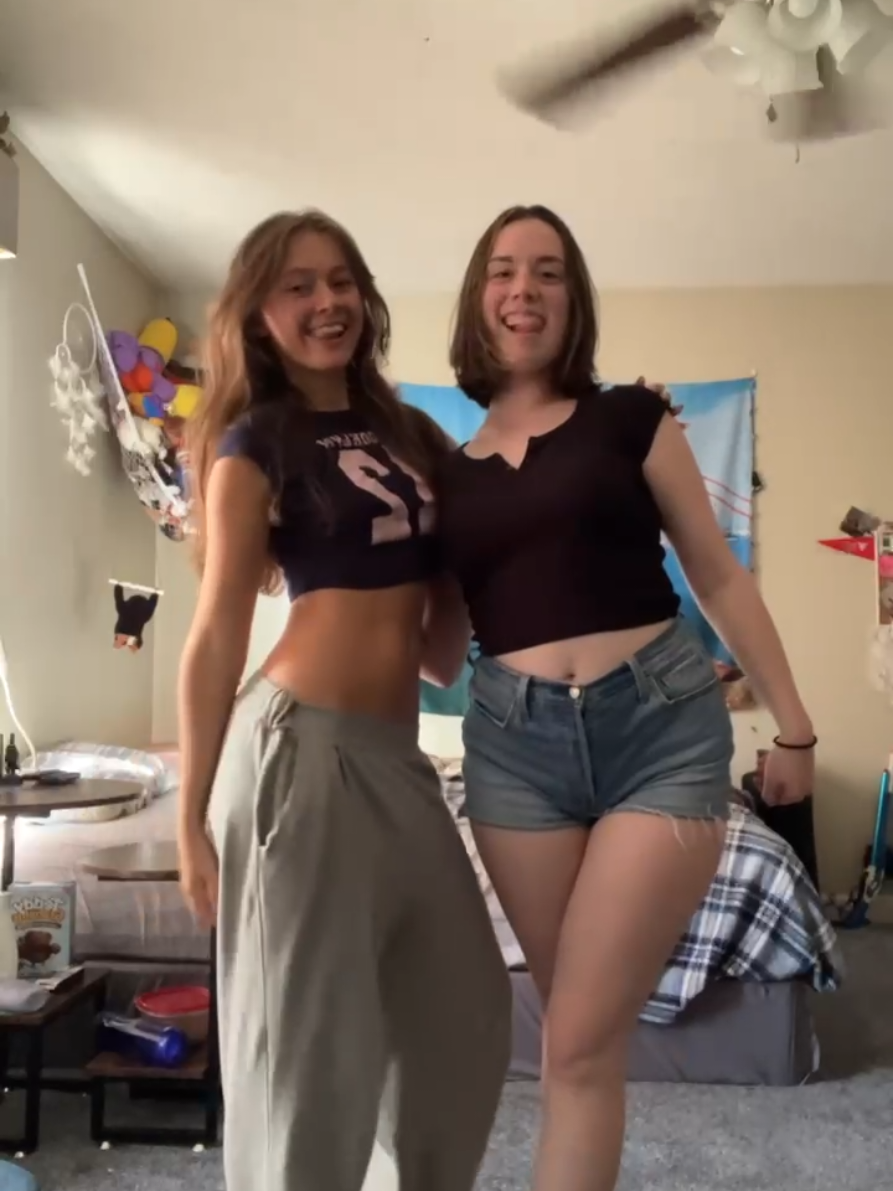 @Lauren and I are the shit 🥰😝 #katseye #dance #hotties #gnarly #urmom 