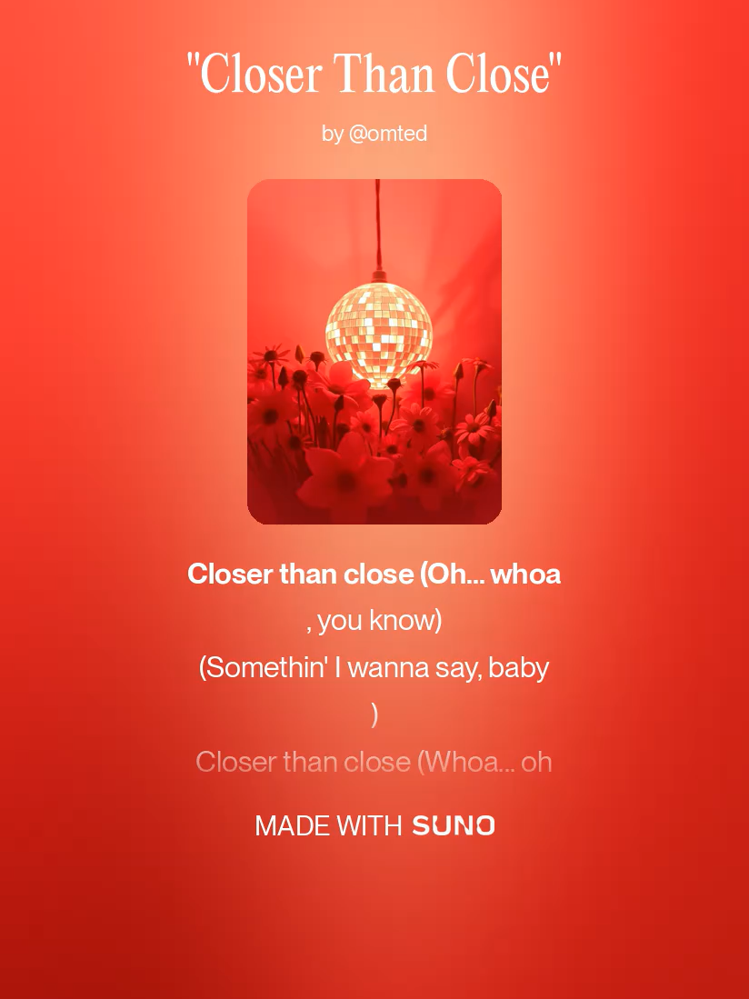 Closer Than Close_#nu-funk #tiktoknamibia #teamfunkers #discomusic #funkbrasil #neosoul #groovemera #funklyon #gfunk #modernfunk #souldancers #foryoupage #duo #tiktokcapetown #teamfunk #discofunk #neiperte #funk #soulhousemusic #Soul