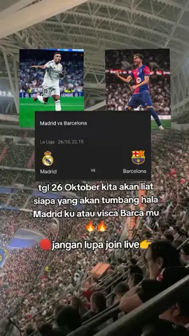 kalian dukung siapa nih🔥#ElClasico #realmadrid #barcelona #santiagobernabeu #fyp 