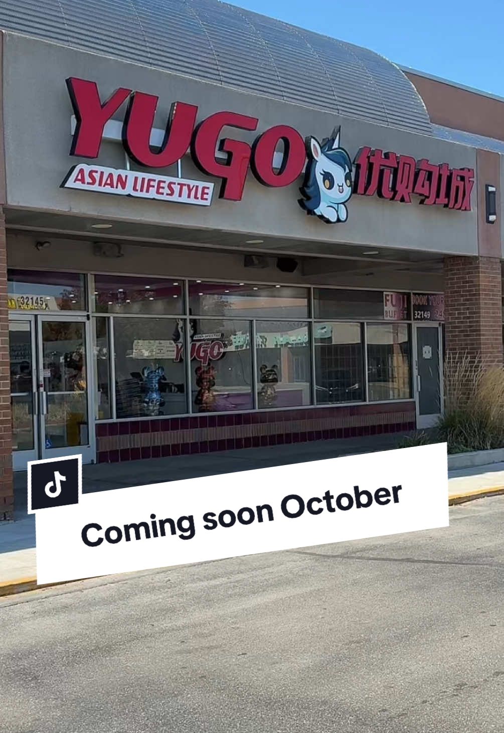 Yugo Asian lifestyle coming soon in October 🔥🔥👏🏾👏🏾👏🏾 #yugo #asian #anime #madisonheights #metrodetroit 