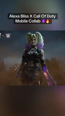 ALEXA BLISS X CALL OF DUTY MOBILE COLLAB 😈🔥 #codmobile #austinsixx6 #callofduty #WWE #alexabliss 