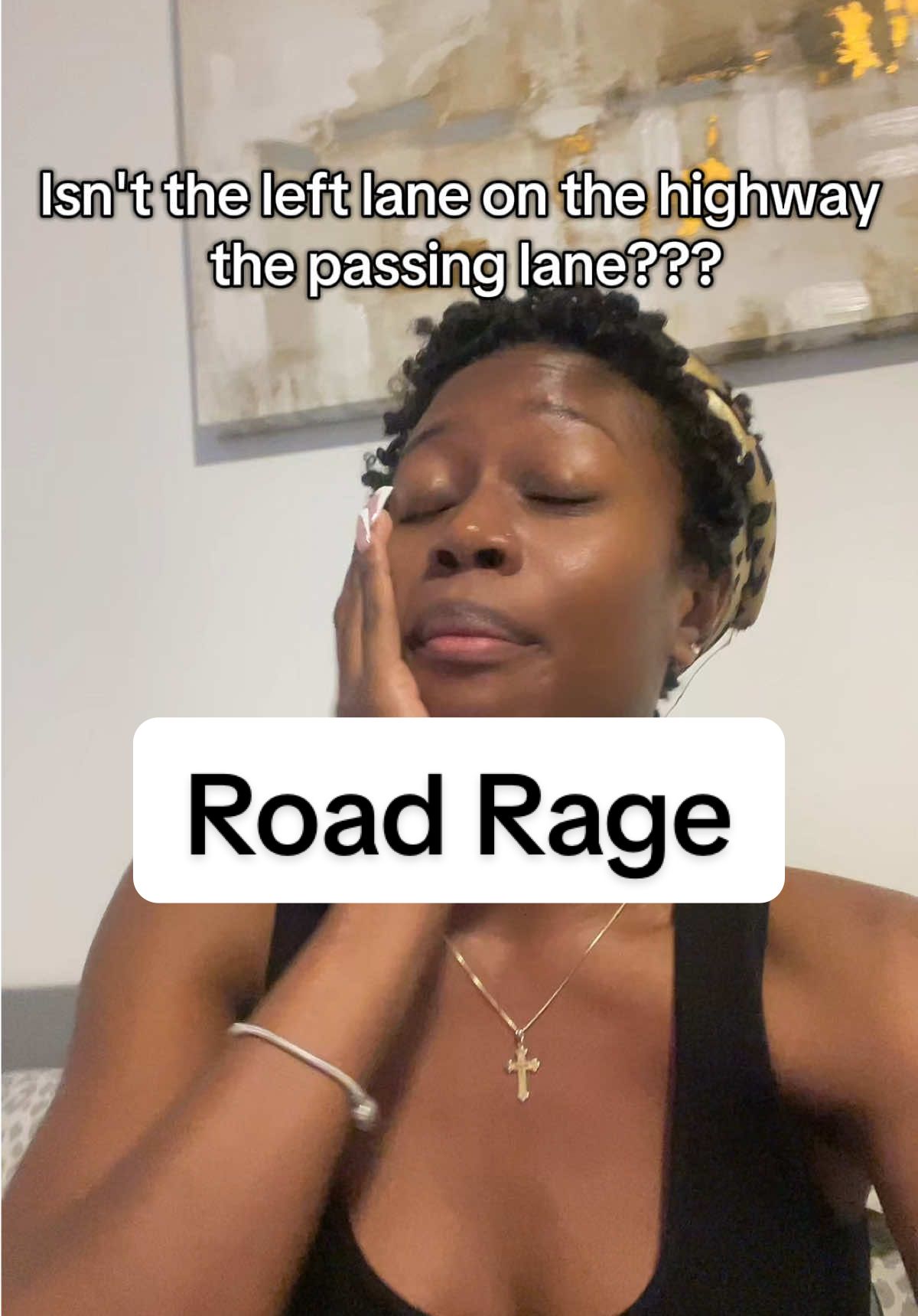 the left lane is for passing not cruising🥰           #highway #roadrage #fyp #ChristinaJoy