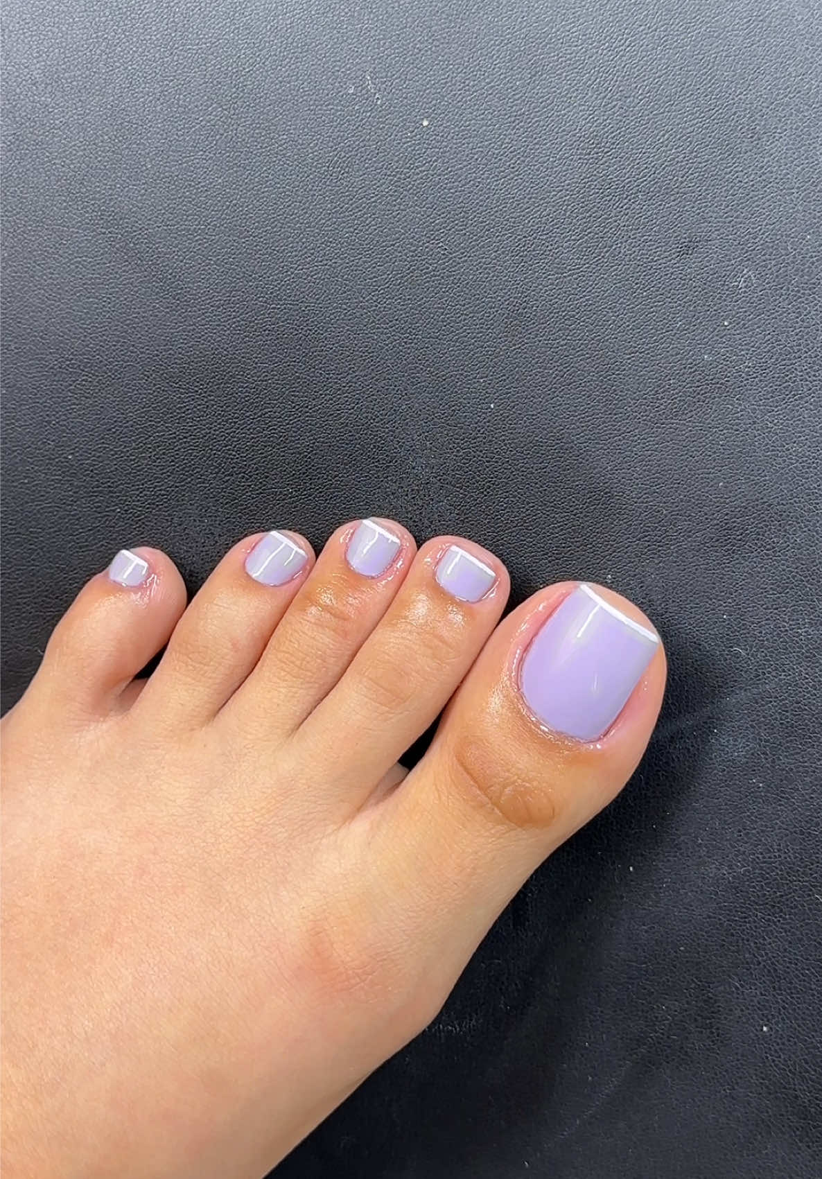 Francesinha na unha do pé 💜💫 #nailart #unhas  Francesinha roxa com Zaz Impala Id MIIAM3-QBHU @Mercado Livre #MeusFavsDoMercadoLivre #MercadoLivre