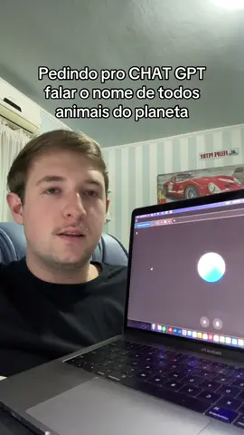 Ele só quer falar os que ainda não foram descobertos #chatgpt #ia #animais