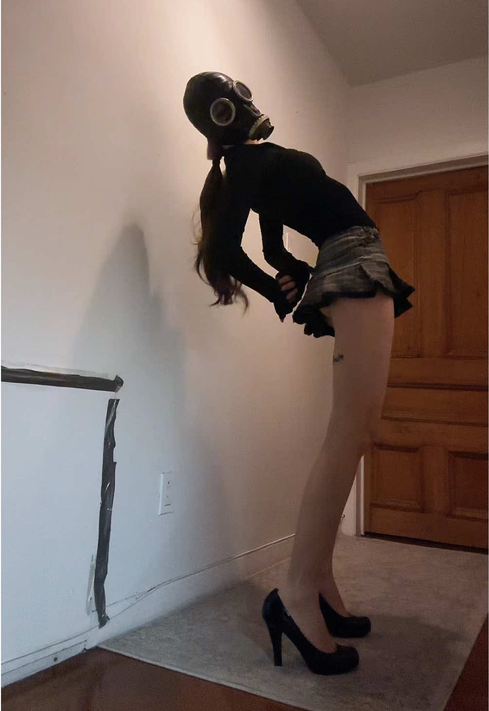 Hi :3 #fyp #gasmask #cutecore #apocalypse 