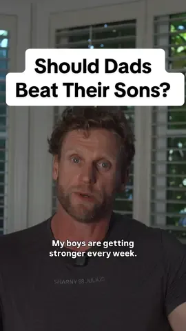Should dads beat their sons?  #raisingboys #boydad #sons #dadsoftiktok #parenting 