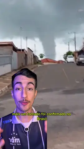 Mais um tornado foi confirmado no Brasil #tornado #alerta #brasil #defesacivil 