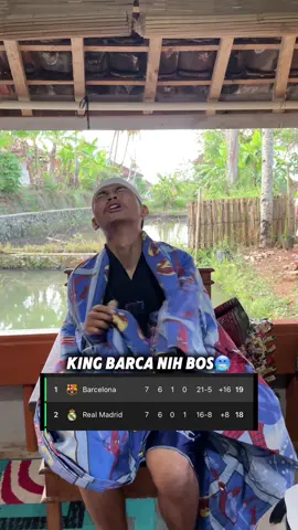 Fans barca full senyum hari ini🤣 #realmadrid #barcelona 