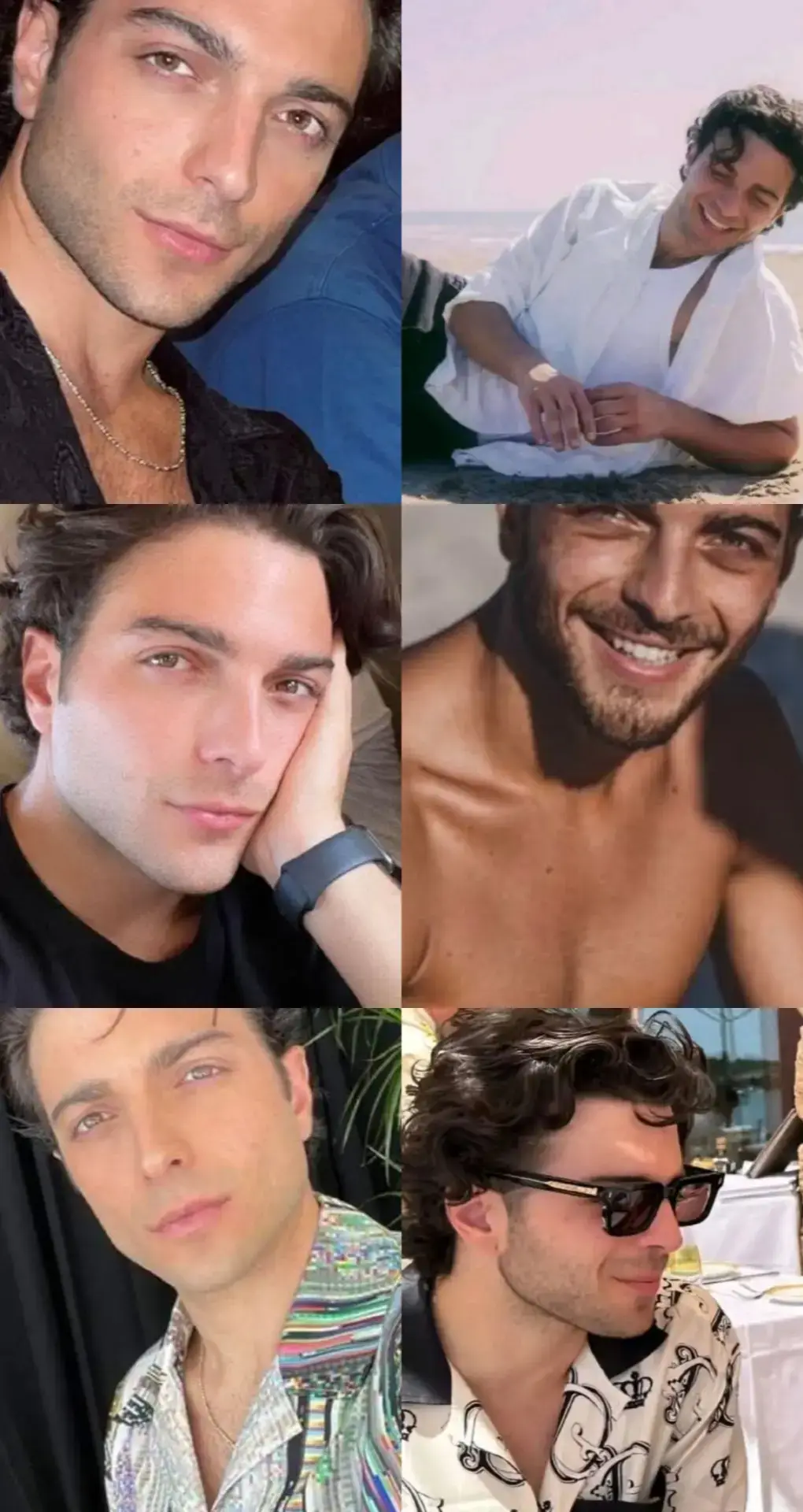 Smiling or serious !He is equally charming. It is the GianlucaGinoble we admire-appreciate