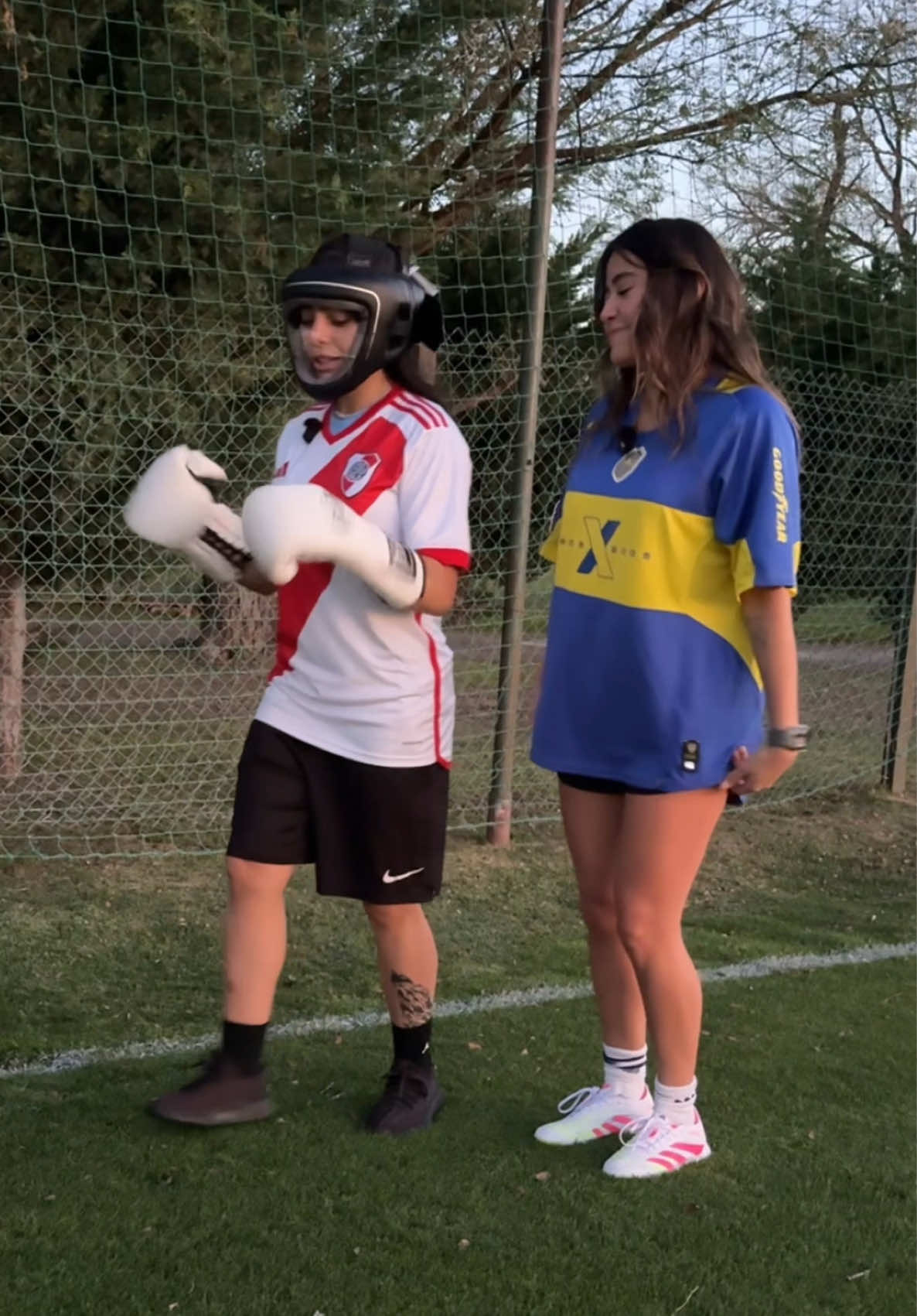 Llegó mi momento 😈 #futbol #boca #river #humor 