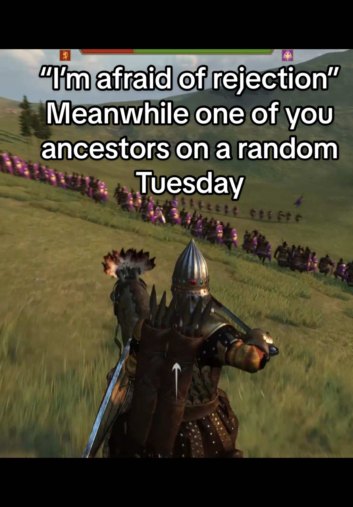 Look how far we have fallen guys, I think I’m gonna start a knight guild  #fyp #explore #bannerlord #knight #gaming #funny #battle #pc #lol 
