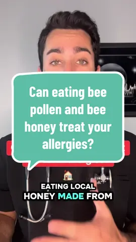 Has anyone ever told you that bee pollen and local bee honey can prevent and treat allergies? Let’s talk about it #fyp #allergies #bees #honey #allergyseason  