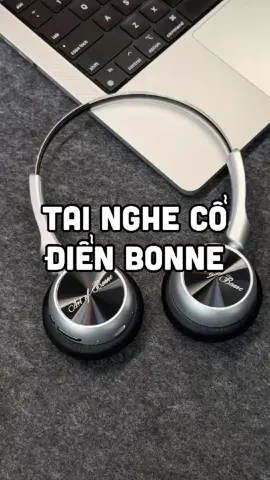 Tai nghe Bluetooth Bonne phong cách retro cổ điển 
