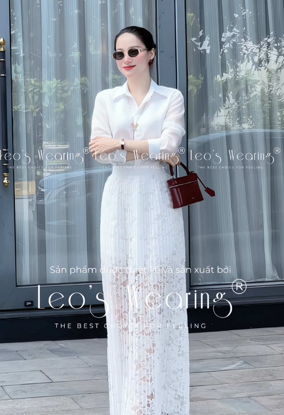 Một set váy sang trọng quý phái #thoitrangnu #setdonu #thoitrangmuahe #leoswearingmissteen #xhtiktok 
