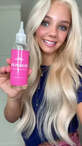the best stuff to take out tape-in hair extensions! #hairextensions #tapeinextensions #fyp #trending #viral 