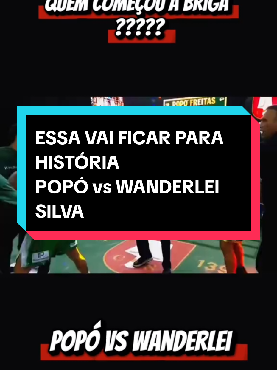 QUE TRETA FOI ESSA ? QUEM COMEÇOU A BRIGA ? #popó #wanderleisilva #boxe #sbt #globo 