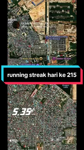running streak hari ke 215 #larisetiaphari #ayolaripagi #runningstreak 