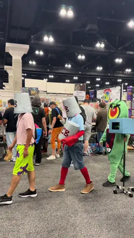 All hail plankton  #comiccon #spongebob #losangeles #spongebobsquarepants #lacomiccon 