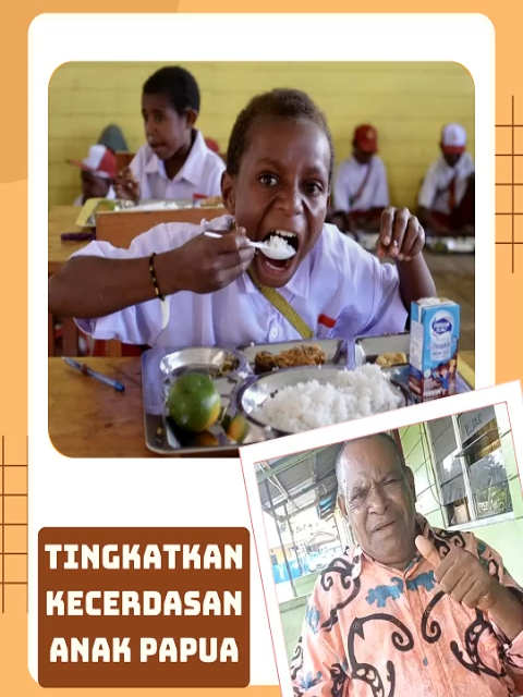 Kepala Suku Besar Yerisiam Gua, Ayub Kowoy mengimbau kepada semua masyarakat Papua untuk bersama-sama memberikan dukungan kepada program Makan Bergizi Gratis. Program ini penting karena dapat meningkatkan IQ anak-anak Papua, dan dengan IQ yang meningkat akan mendukung prestasi mereka di masa depan #VisiPresidenPrabowo #MakanBergiziGratis #PapuaIndonesia #PapuaSejahtera #InfoPapua