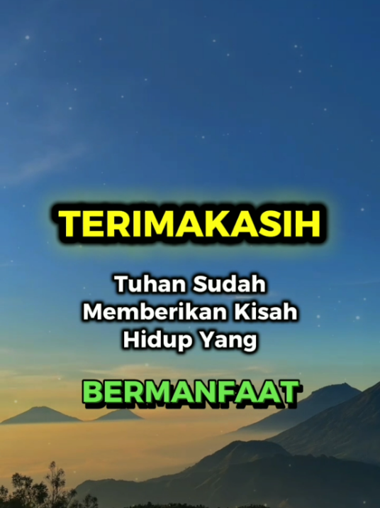 Terimakasih Tuhan  #CapCut