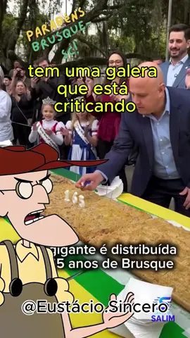 Festa de Brusque x festa no Ceará – a polêmica do bolo de aniversário #polêmica #critica 