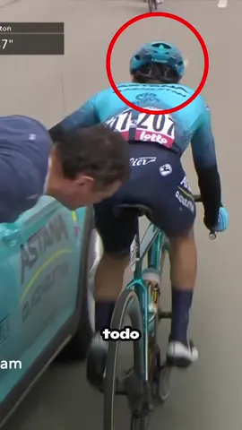 hizo trampa y ganó la carrera de ciclismo.