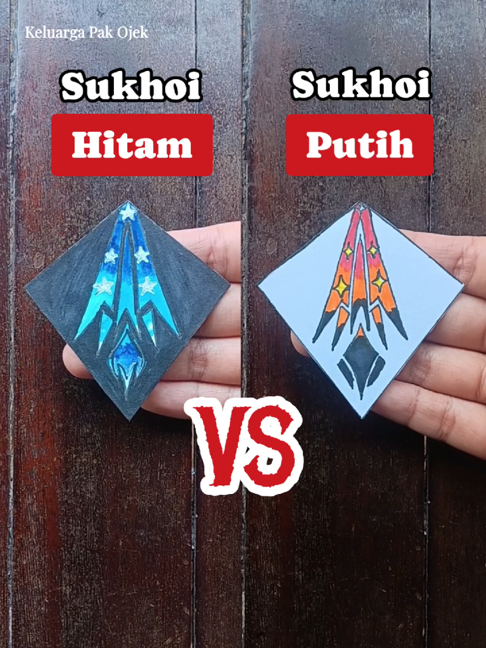 Layangan Sukhoi Hitam VS Putih? 🤩🪁 Pilih yang Mana? 🤔 #Layangan #TikTok #FYP #Viral #Trending