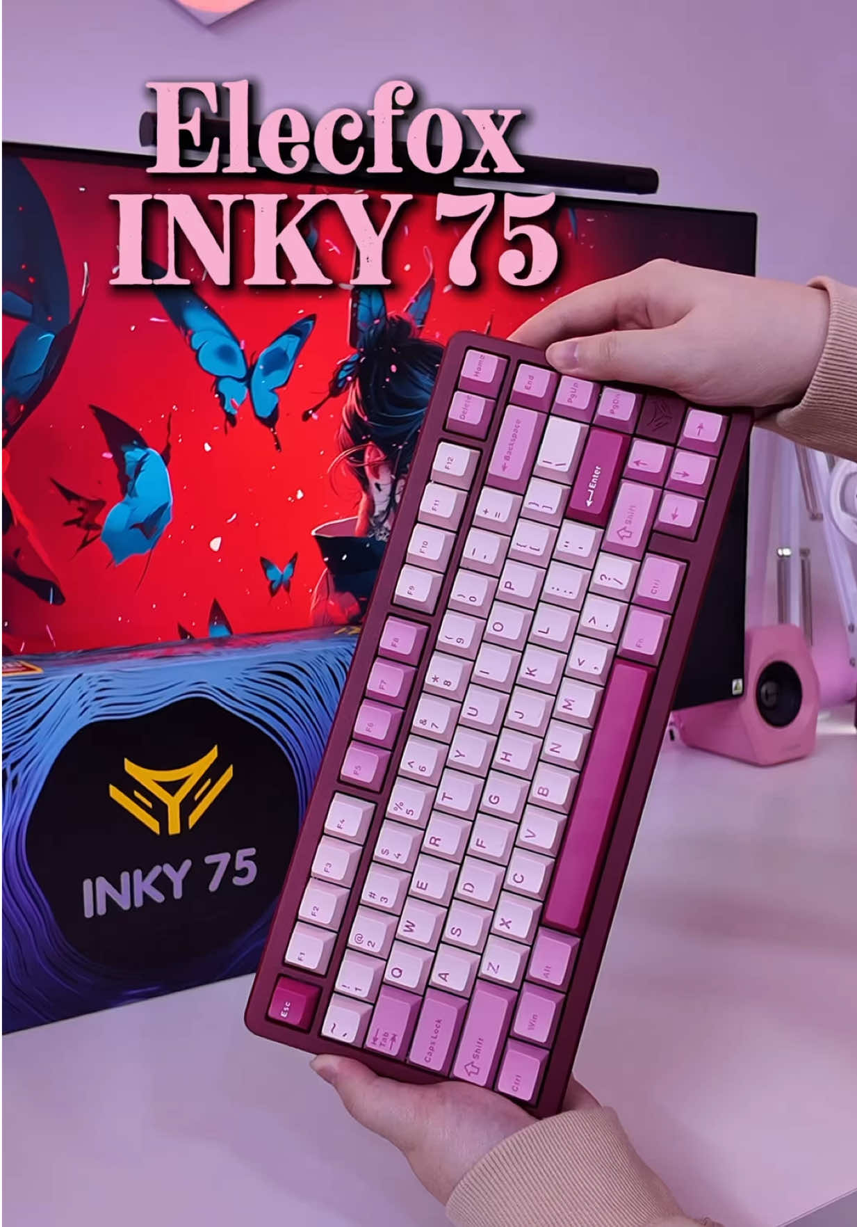 Unbox INKY75 từ @Elecfoxvn ❤️‍🔥 #elecfox #elecfoxinky75 #keyboard #pc #pcgaming 