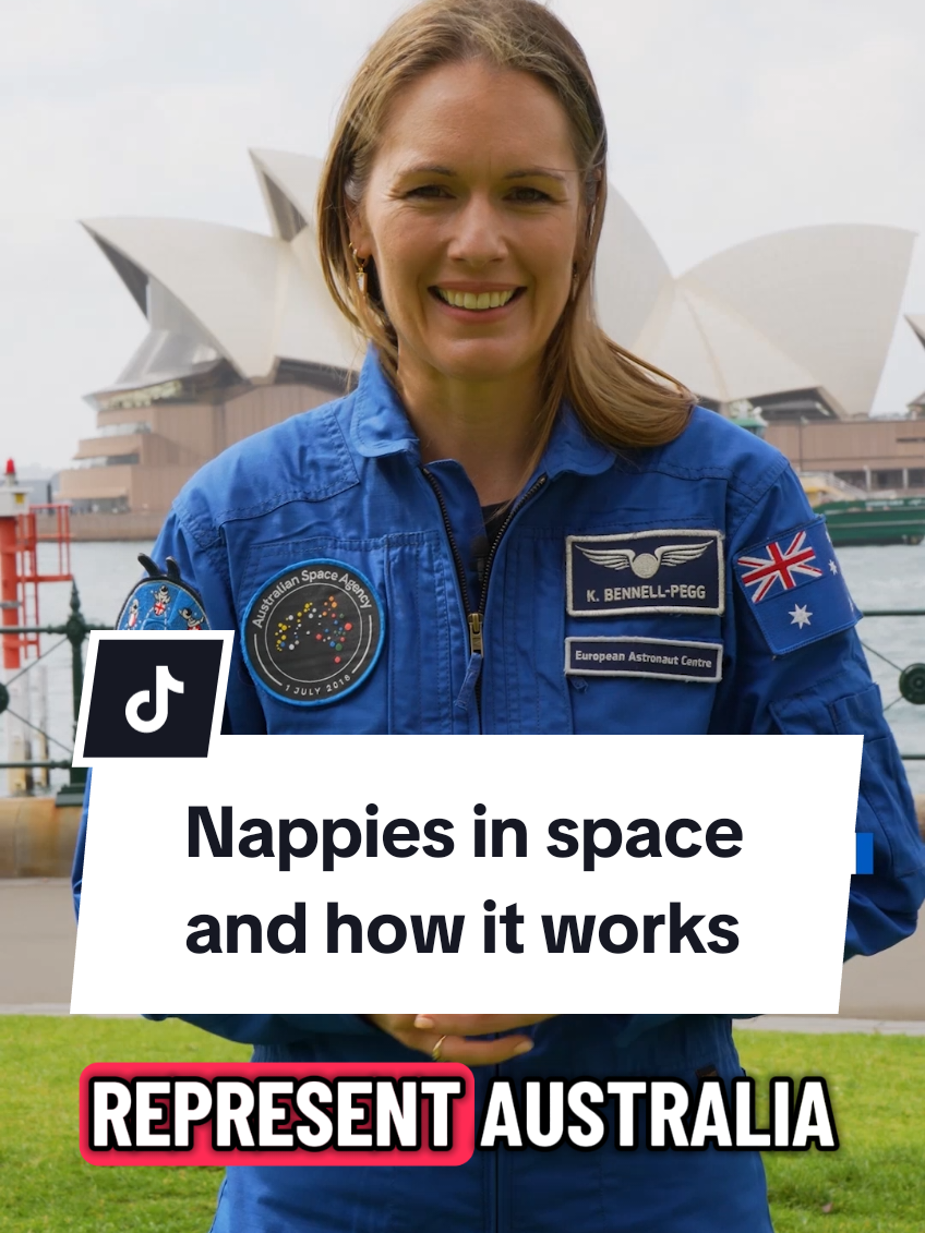If you're wearing #nappies, you're actually wearing space technology, Australian #astronaut Katherine Bennell-Pegg has shared with us ahead of the 'Space Olympics' being held in Sydney this week!  Read more at the link in our bio.  #InternationalAstronauticalCongress #IAC #space