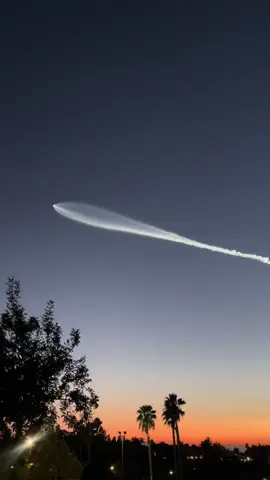 Space X Falcon 9 Block 5 9-28-25 from Vandenburg Ca. #spacex #rocket #elonmusk #falcon9 #california 