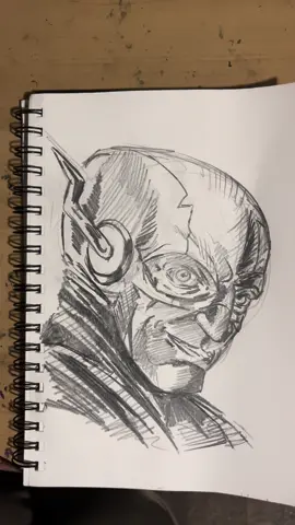 Drawing the reverse flash#fyp#flash#reverseflash#DC#comics#cw